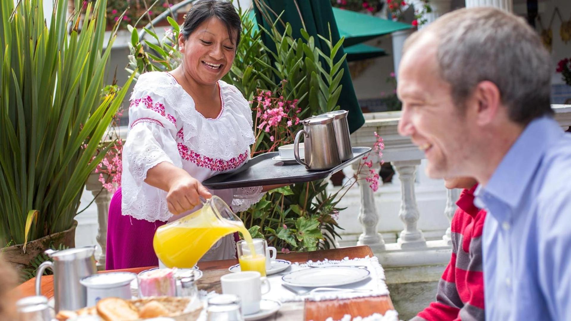Hacienda Cusin Hotel Otavalo Luaran gambar